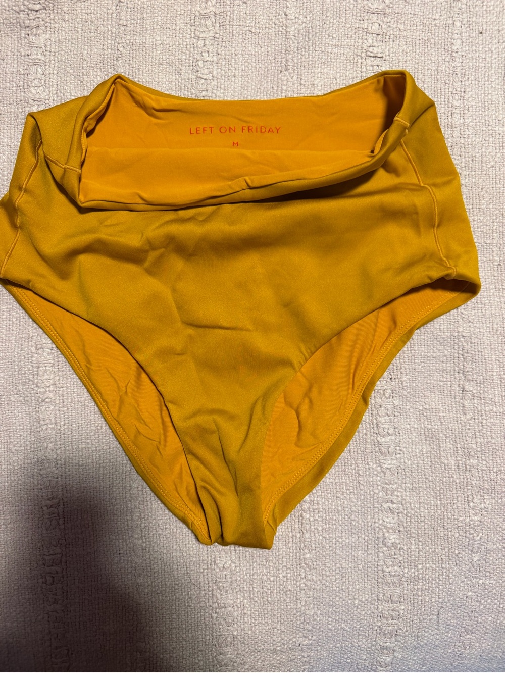 Left on Friday high waist swim bottom